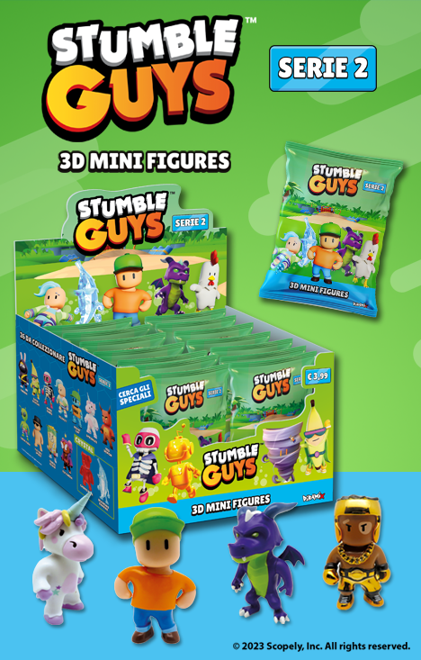 Stumble Guys 3D Mini Figures serie 2 – Diramix